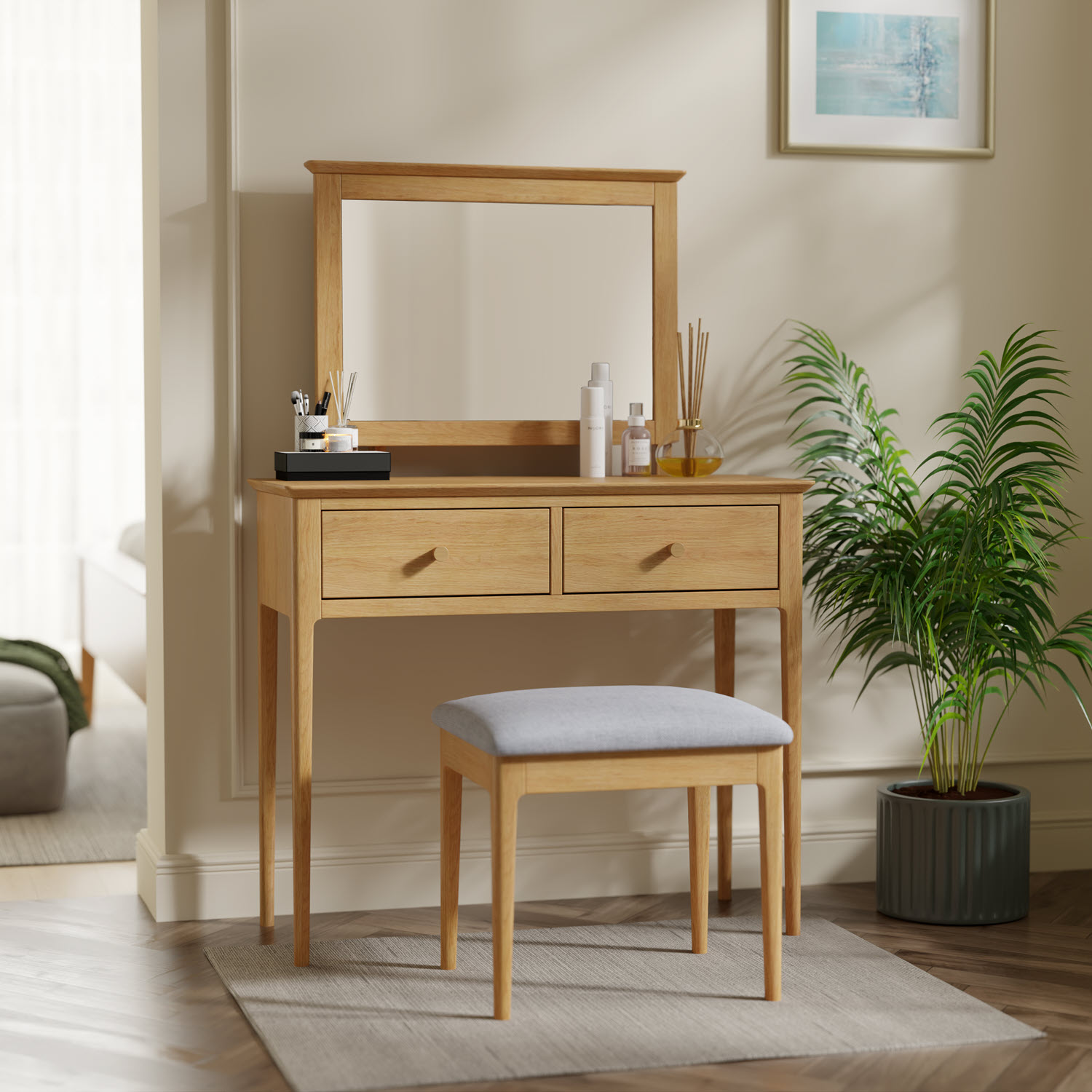 Markhus Oak Bedroom